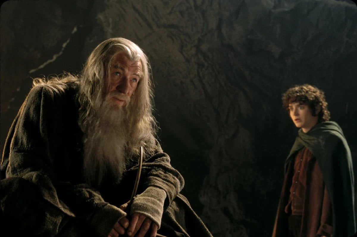 Gandalf e Frodo da Il Signore degli Anelli