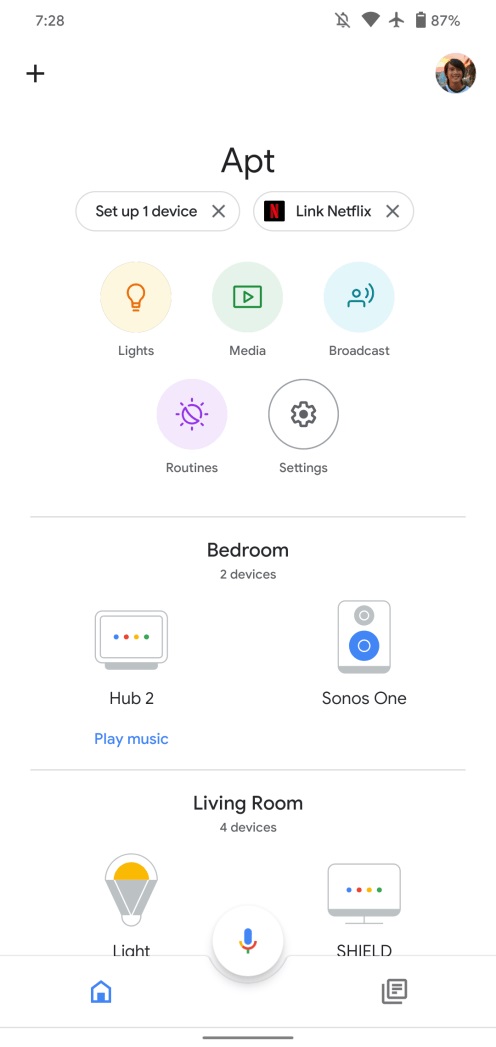 Google Home Servizi Streaming Collegamento Rapido 1