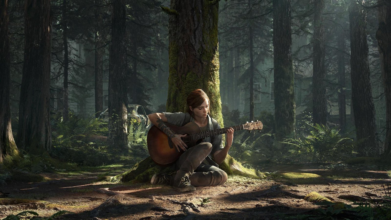Ellie in un artwork di The Last of Us Parte 2