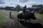 Red Dead Redemption 2: la mod Pig Raider consente di cavalcare maiali, cani e puma giganti - Notizia