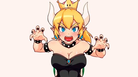 Super Mario Bros., the cosplay of Bowsette by Lada Lyumos is disturbing