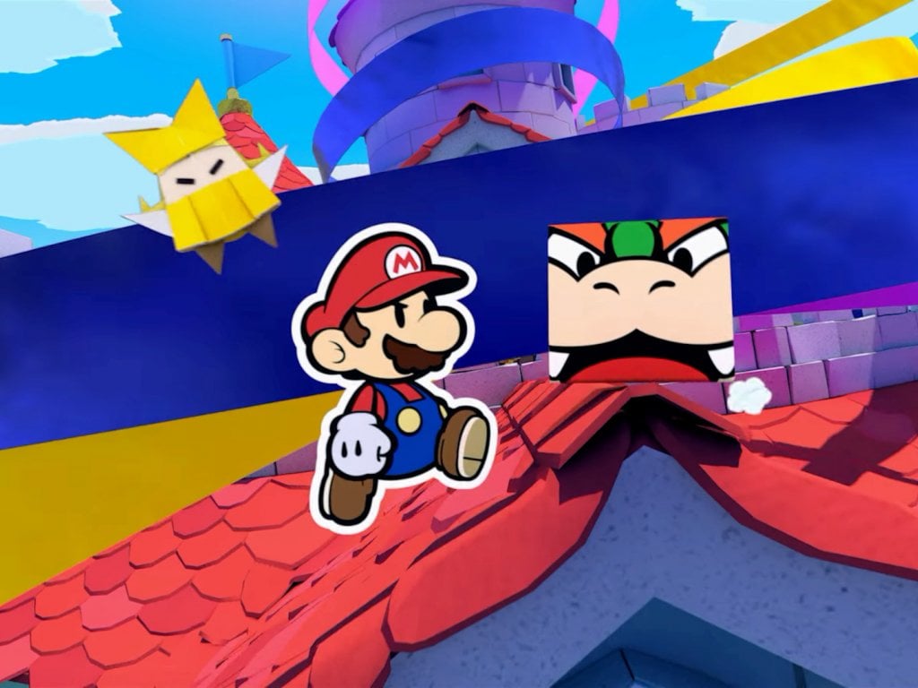 Paper Mario: The Origami King: check a penis-shaped object among the collectibles