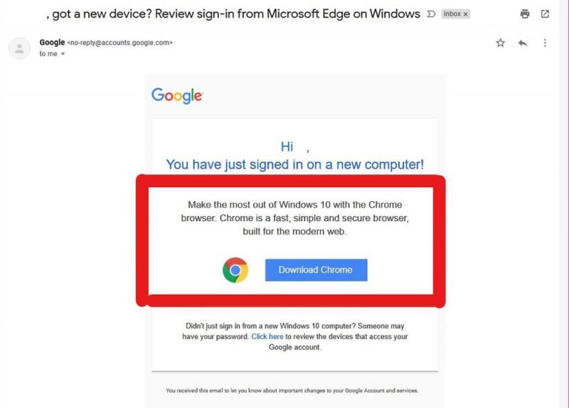 Google Chrome Edge 1 Google Chrome Edge 1