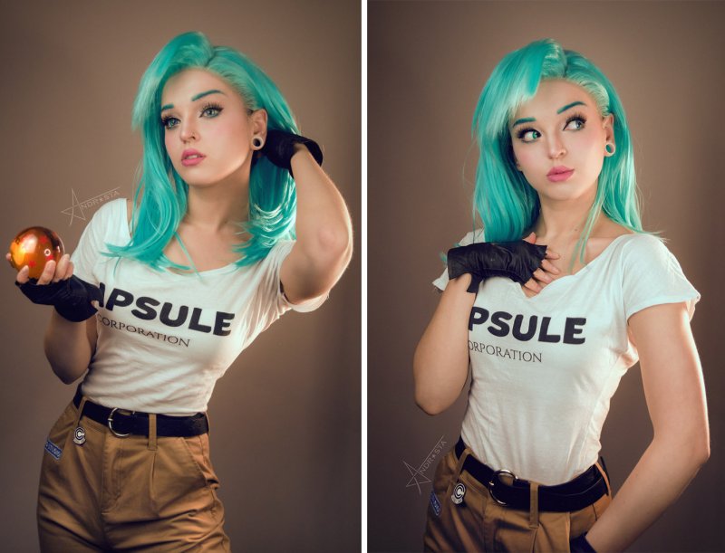 Dragon Ball Bulma Cosplay 1