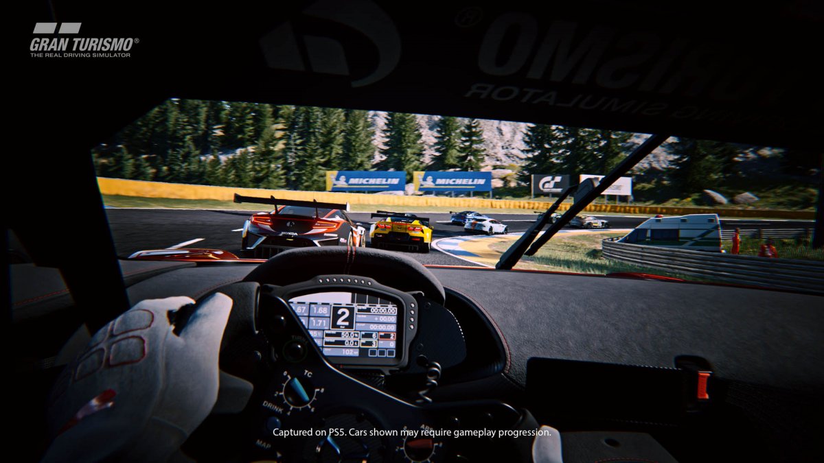 Gran Turismo7とFanatecを一緒に新しいPS5フライヤー