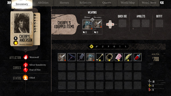 Weird West: il vostro inventario si riempirà parecchio avanzando Weird West: il vostro inventario si riempirà parecchio avanzando