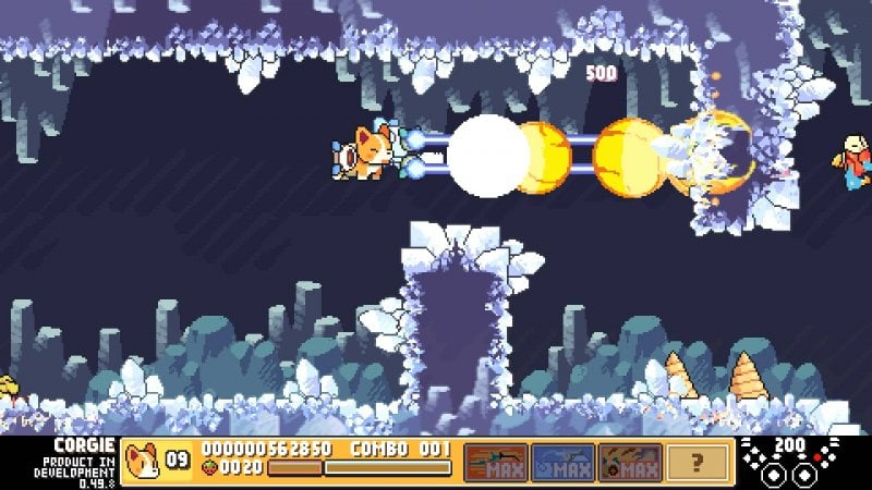 ProtoCorgi, i livelli 'glaciali' presentano varie insidie extra ProtoCorgi, i livelli 'glaciali' presentano varie insidie extra