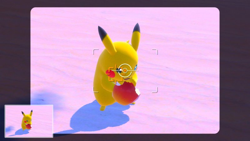 New Pokémon Snap: un Pikachu.