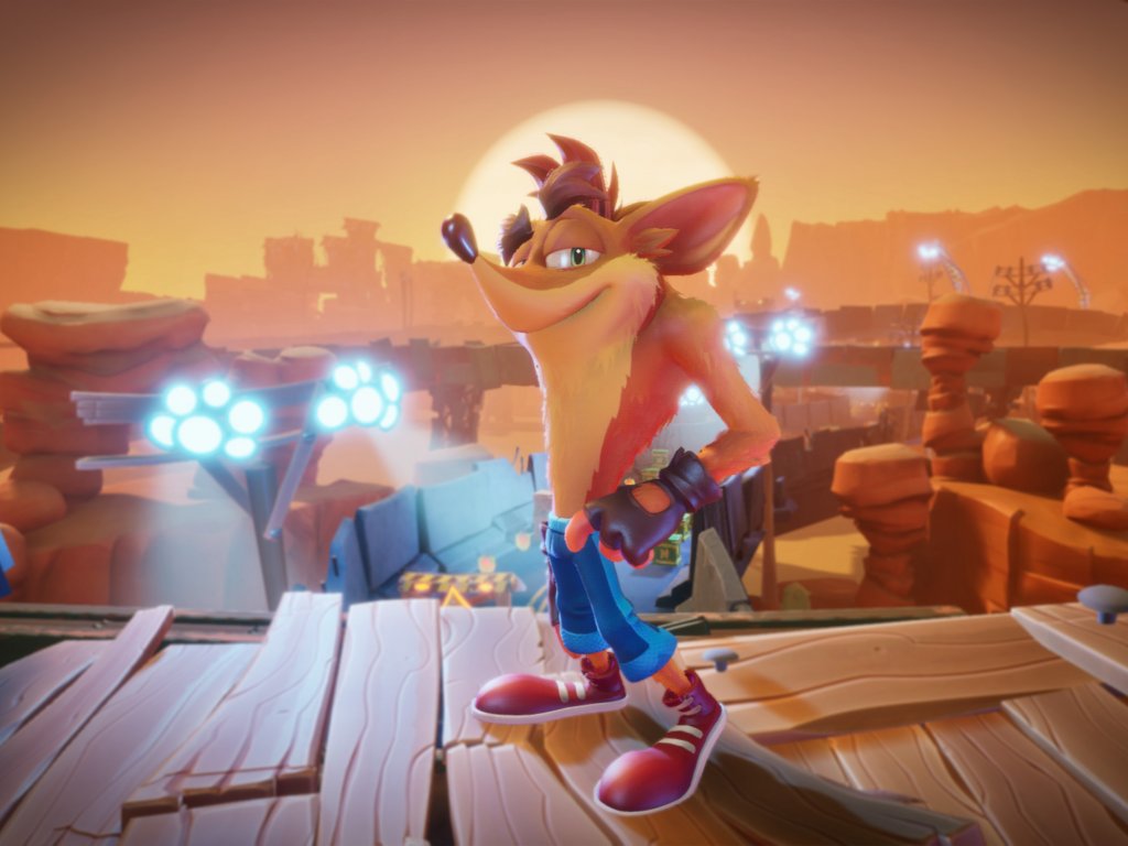 Crash Bandicoot 4: It's About Time, a video presents the demo for PS4 and Xbox One