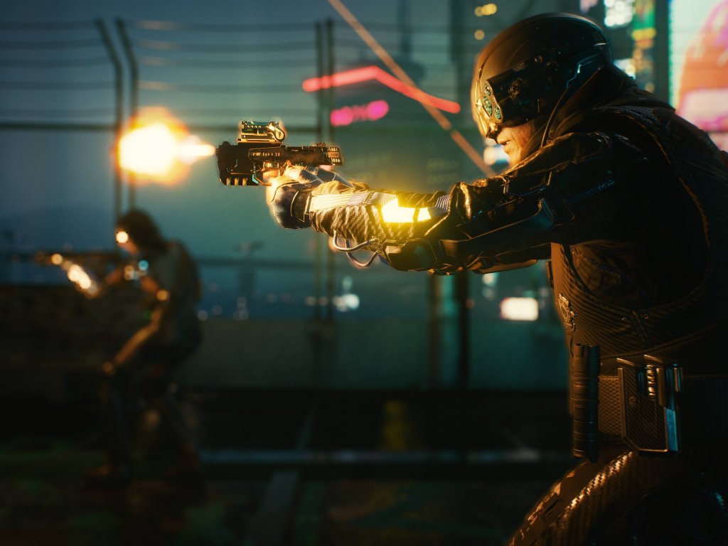 Cyberpunk 2077, trailer on weapons and their different characteristics