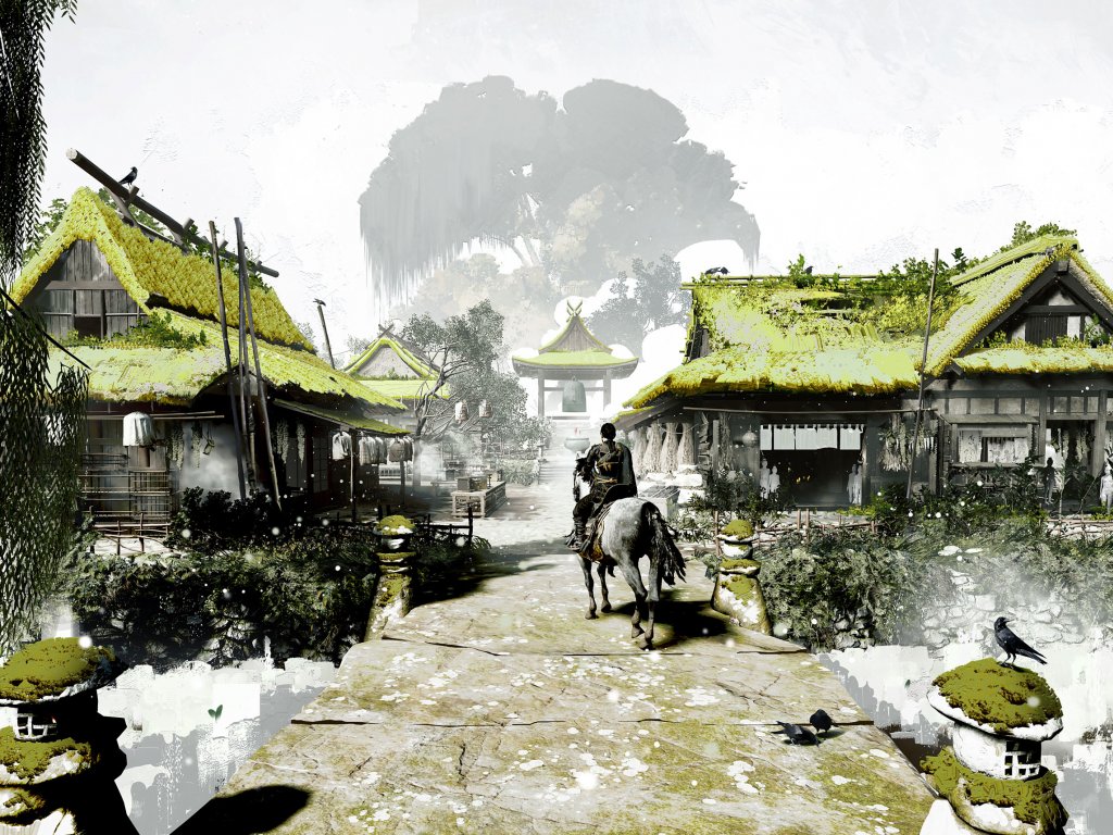 Ghost of Tsushima, the game world