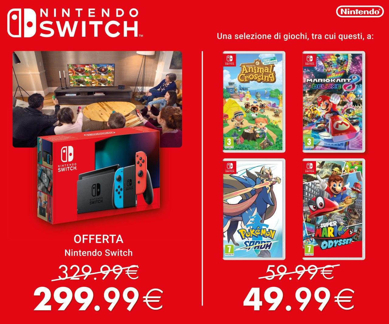 Nintendo Switch E Vari Grandi Giochi In Offerta Speciale Su Multiplayer