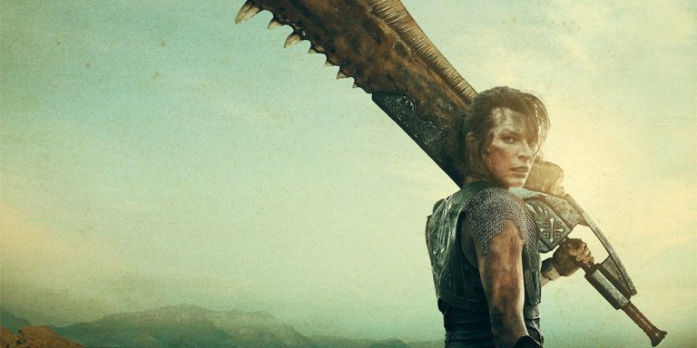 Monster Hunter Poster Milla Jovovic