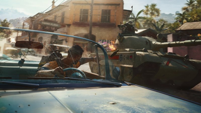 Far Cry 6: una scena di inseguimento Far Cry 6: una scena di inseguimento