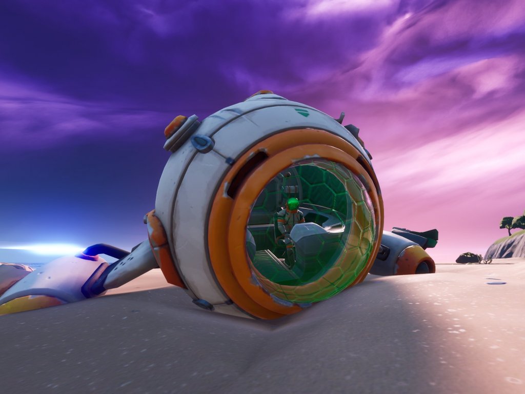 Fortnite, spaceship challenge: how to repair and start it