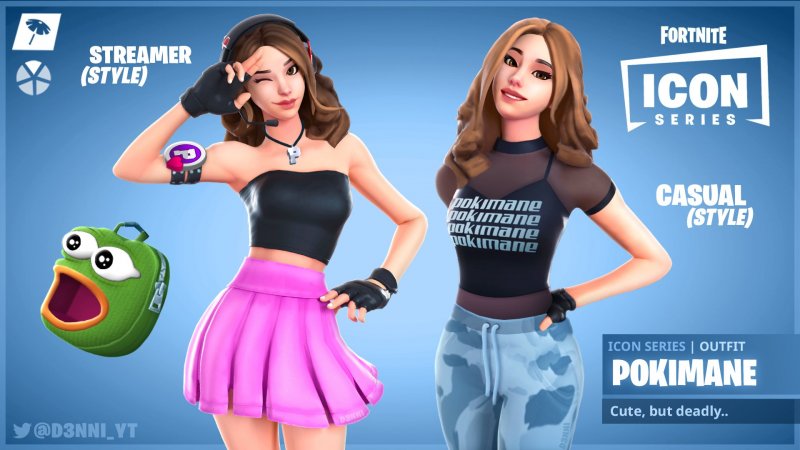 Fortnite Pokimane Skin 1 Fortnite Pokimane Skin 1
