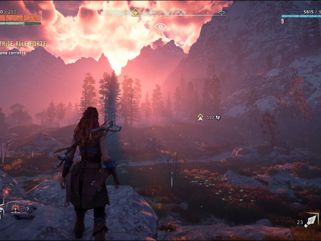 Horizon Zero Dawn: the video comparison between the PC and PS4 Pro versions