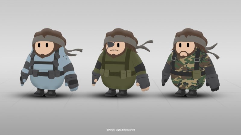 Fall Guys Konami Solid Snake Metal Gear 1
