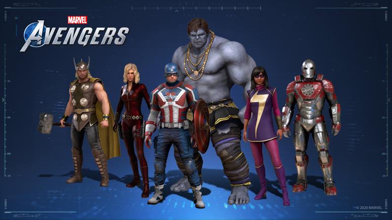 Avengers Intel Promo Skins 1