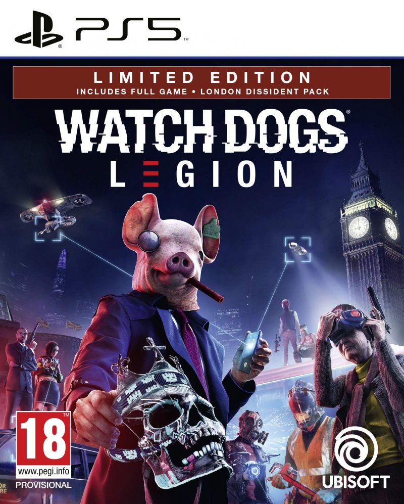 Watch Dogs Legion Cover Ps5