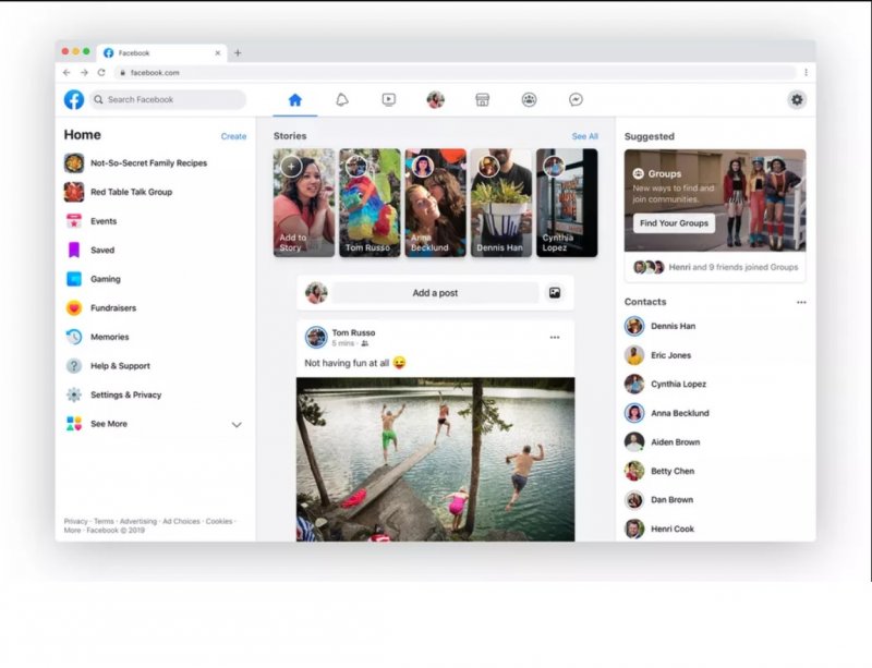 Facebook Nuova Versione 1 Facebook Nuova Versione 1