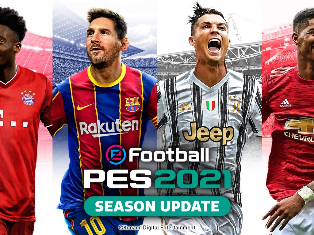 UEFA eEURO 2021, PES 2021 Season Update is the official game of the competition