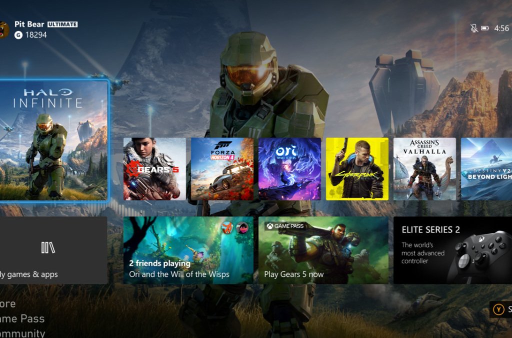 Xbox Series X and S: the new interface is already available on Xbox One, with the October update