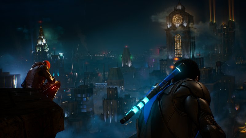 Gotham Knights, i personaggi sui tetti della città Gotham Knights, i personaggi sui tetti della città