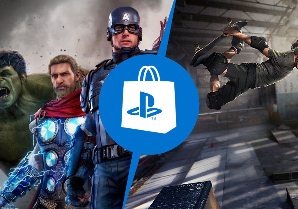 PlayStation Store: Marvel's Avengers and Tony Hawk