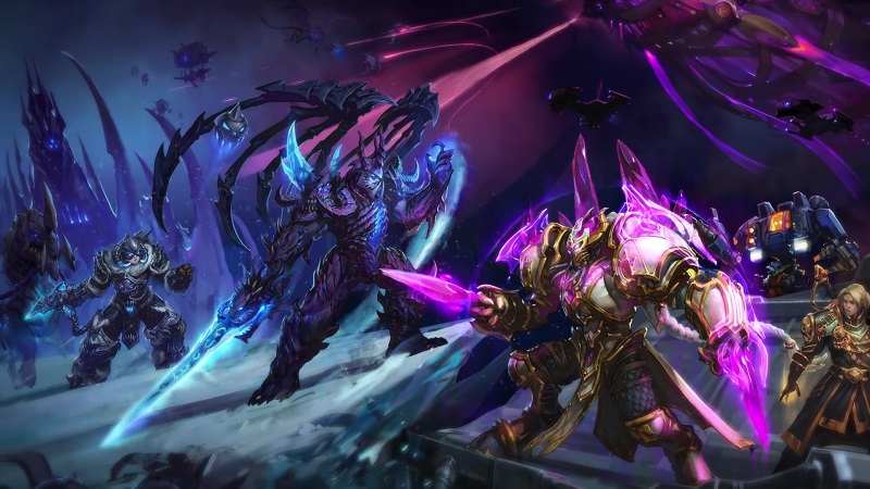 Heroes of the Storm: Worlds Collision Trailer introduces the Craft Wars patch