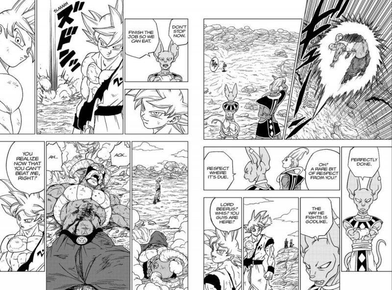 Dragon Ball Super Beerus Rispetta Goku 1