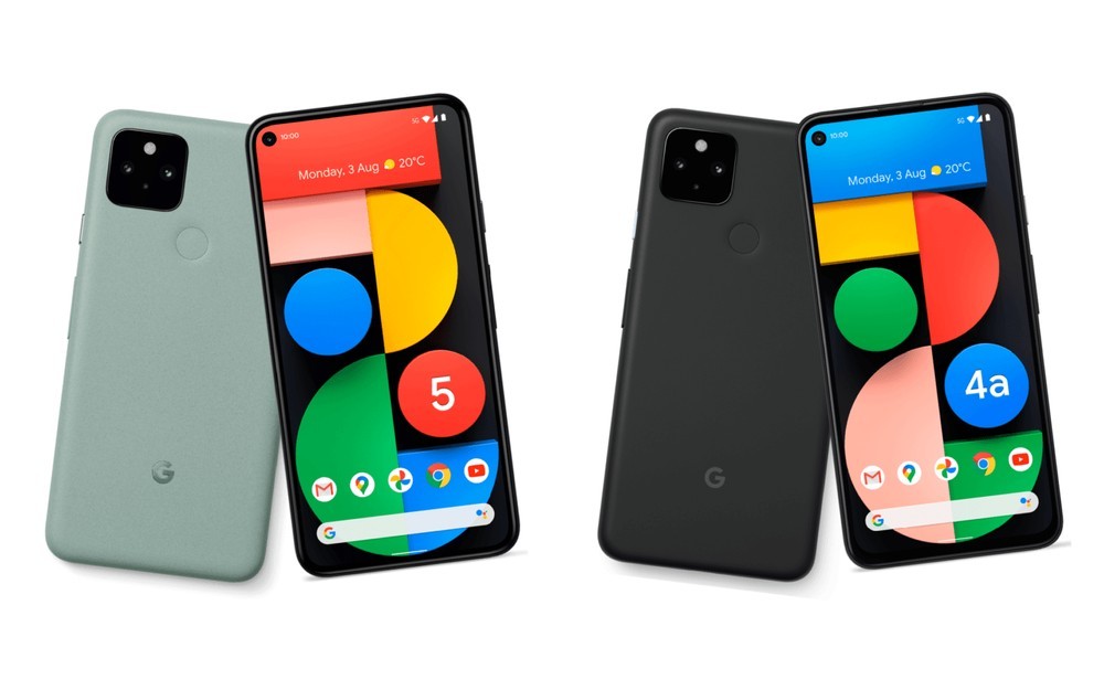 Google Pixel 5とPixel 4a 5Gが発表、技術的特徴と価格