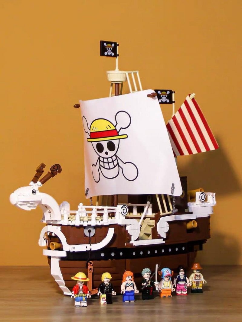 One Piece, la Going Merry prende vita in un set LEGO eccezionale 