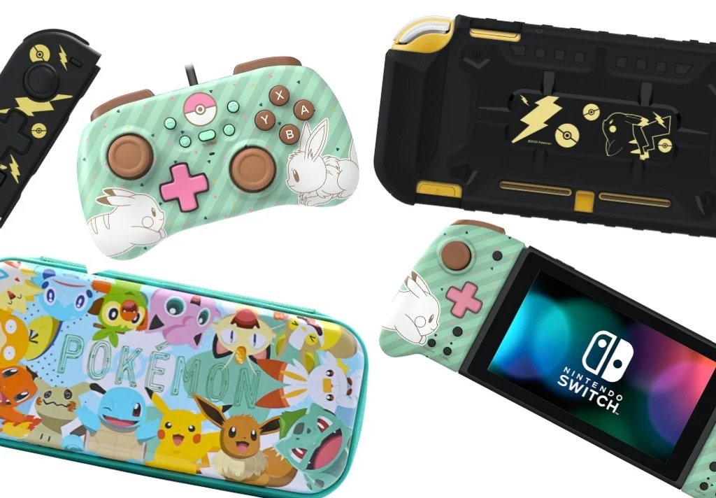 Pokémon: many new accessories and Hori controllers coming to Nintendo Switch