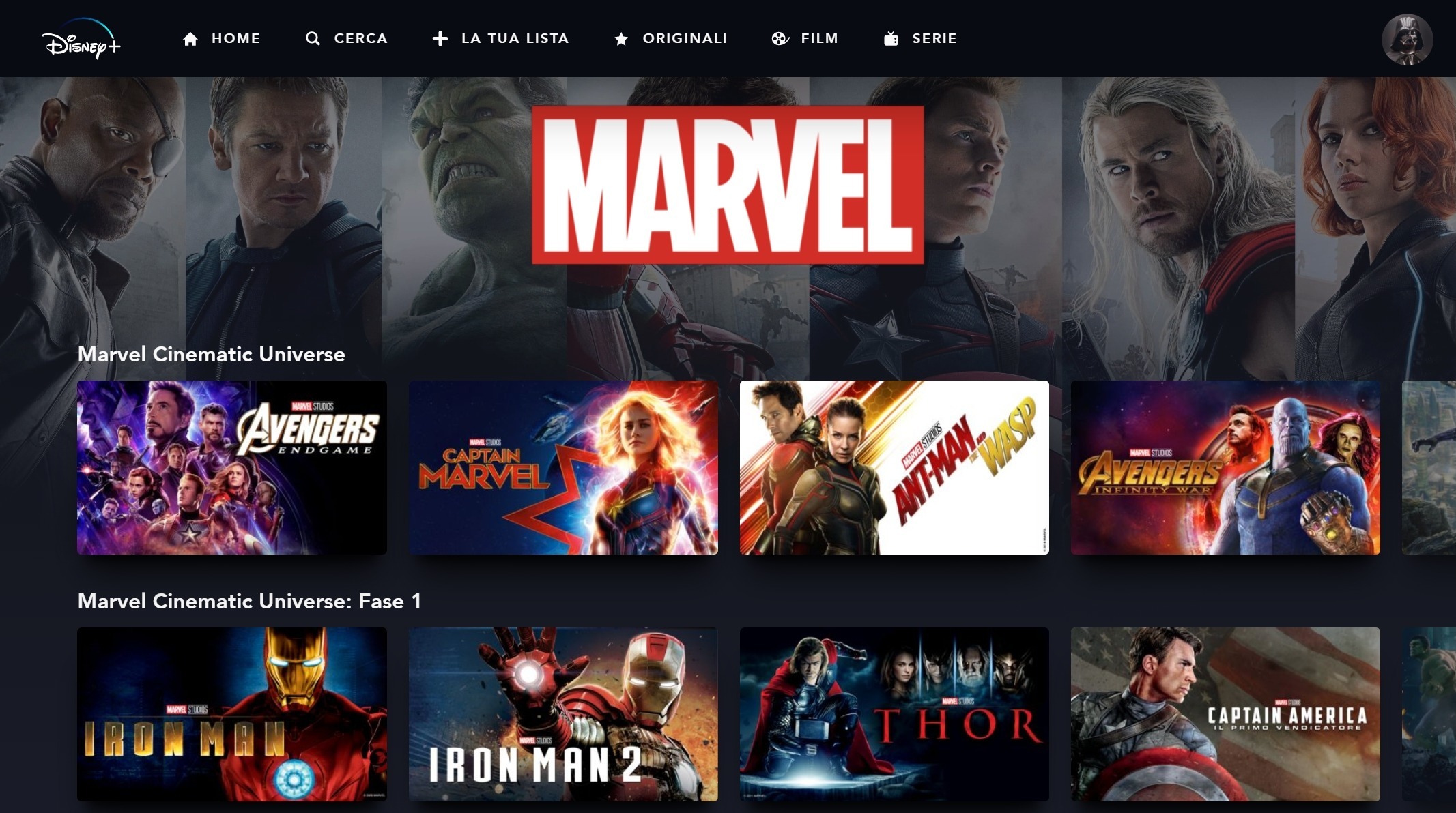 Film E Serie Marvel In Ordine Cronologico