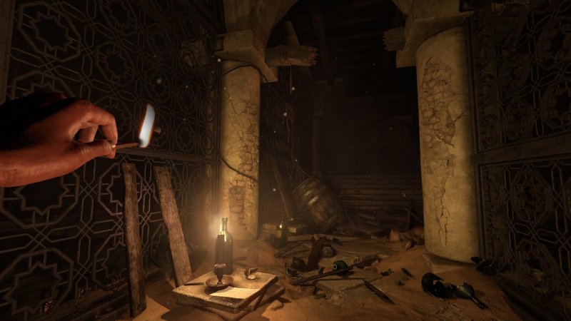 Amnesia: Rebirth, the archaeological place is impressive