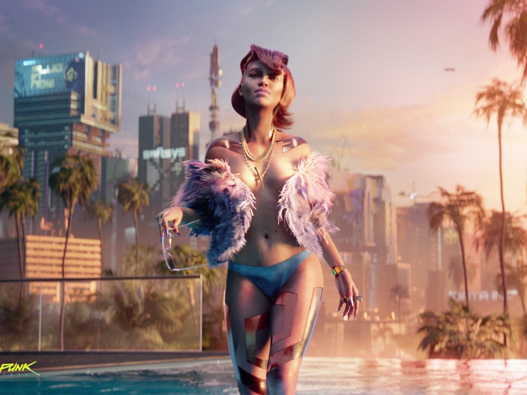 Cyberpunk 2077, Cyber ​​Triss in irine_meier cosplay