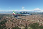 Microsoft Flight Simulator: le Frecce Tricolori anticipano l'arrivo dei jet militari - Notizia