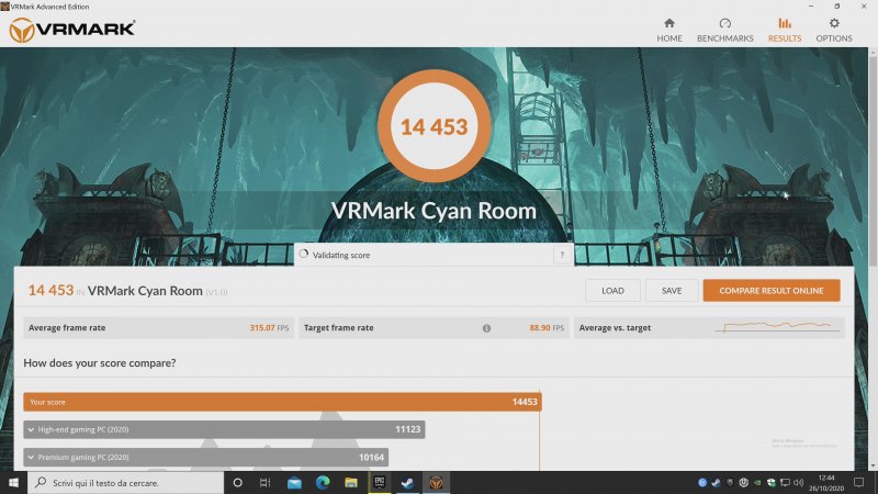 Vrmark Cyan Room Risultati Vrmark Cyan Room Risultati