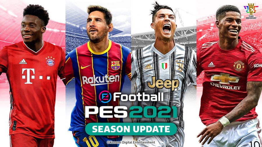 PES 2021 is compatible with PS5 and Xbox Series X | S, also the Option File
