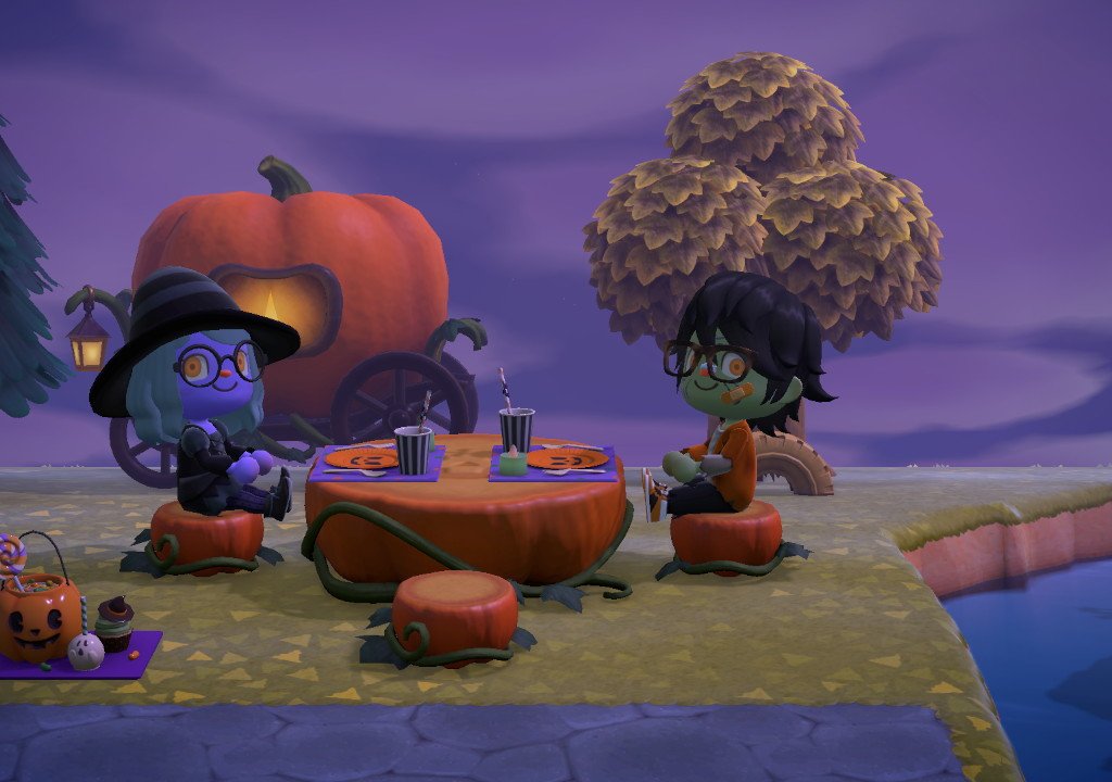 Animal Crossing: New Horizons, the Halloween event