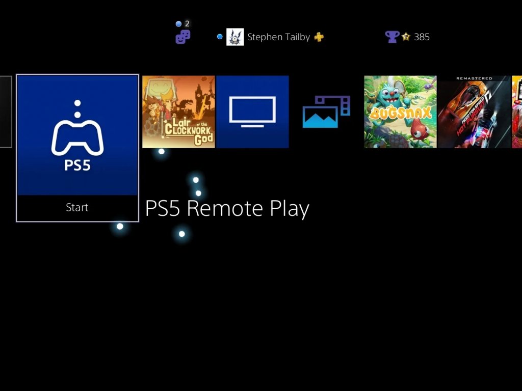 PS5: Remote Play App is available on PlayStation 4