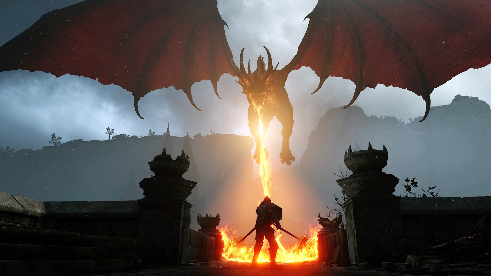 Un drago di Demon's Souls