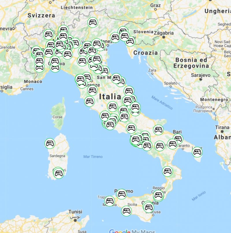 Gamestopzing Mappa Gaming Experience Italia Gamestopzing Mappa Gaming Experience Italia