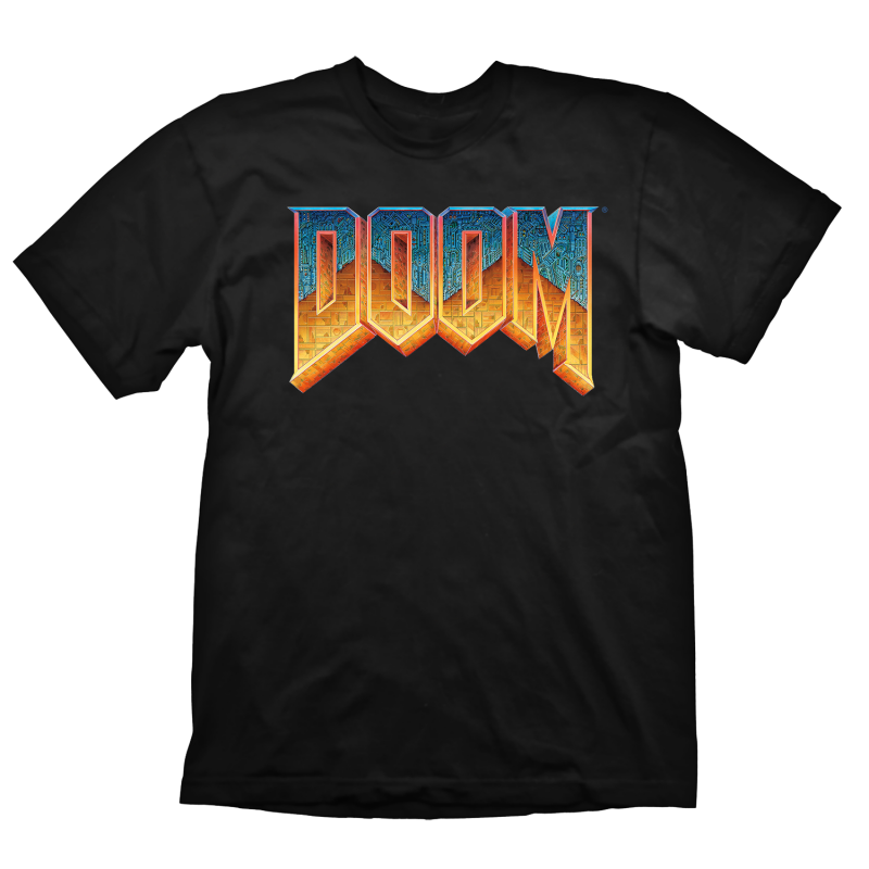 Doom T Shirt Classic Logo 0007 Doom T Shirt Classic Logo 0007