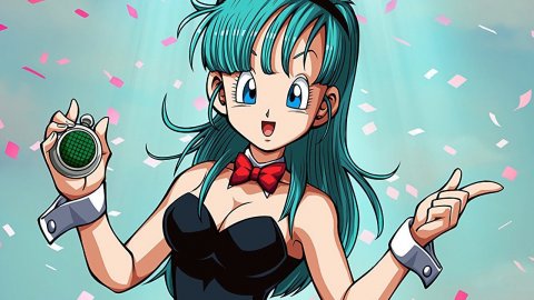 Dragon Ball: lady_pizza_hug's Bunny Bulma cosplay summons the dragon Shenron