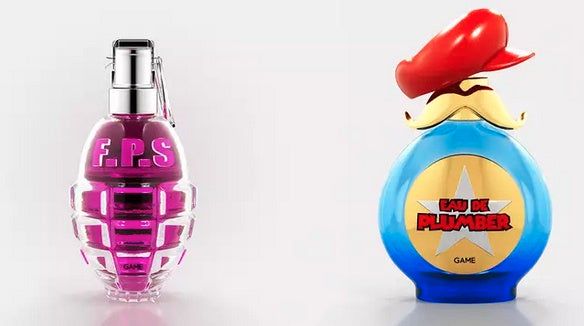 Call of Duty and Super Mario become GAME scents