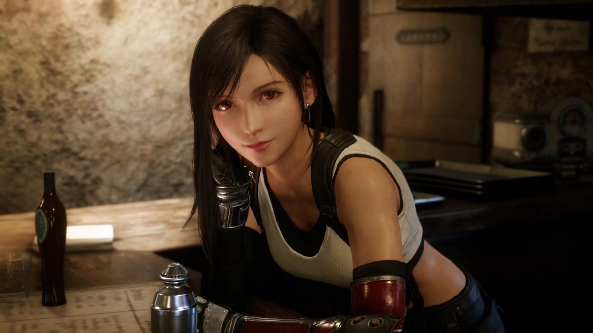 最終幻想7：tifa di luce_cosplay的角色扮演是驚人的