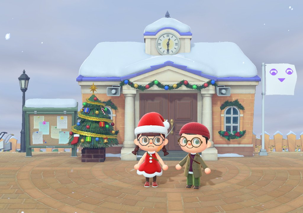 Animal Crossing: New Horizons, the December tour