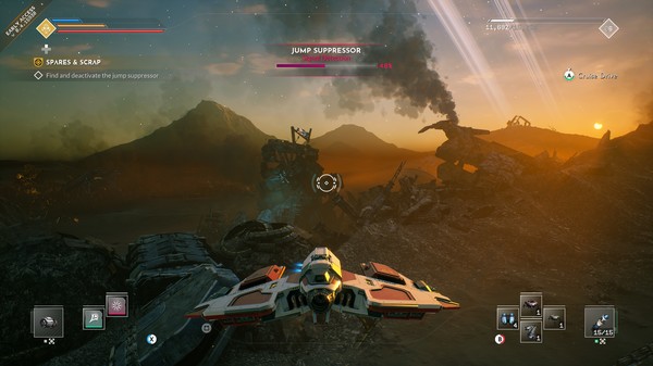 Everspace 2, il nuovo shooter ci porta anche sulla superficie di pianeti, come in questa immagine Everspace 2, il nuovo shooter ci porta anche sulla superficie di pianeti, come in questa immagine
